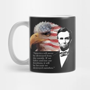 Abraham Lincoln Quote 1 Mug